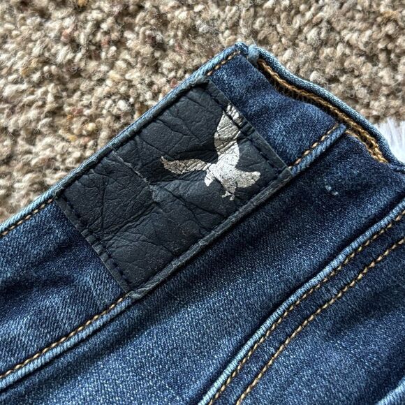American Eagle Jeans Hi Rise Jegging 360 Super Stretch Womens Size 10 - Picture 6 of 8